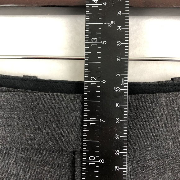 INC International Concepts Men's Size 34 x 32 London Dark Grey Wool Blend Pants - Picture 6 of 12